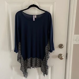 Francesca’s Navy Tunic